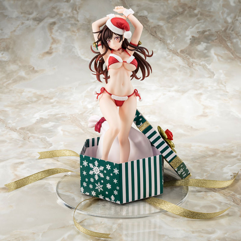 1/6 Rent-A-Girlfriend: Chizuru Mizuhara Santa Bikini de Fluffy Figure 2nd Xmas