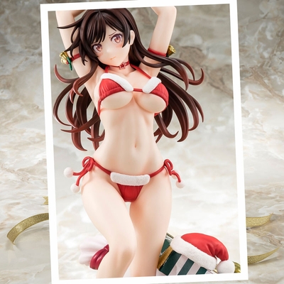 1/6 Rent-A-Girlfriend: Chizuru Mizuhara Santa Bikini de Fluffy Figure 2nd Xmas