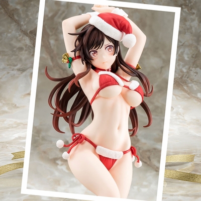 1/6 Rent-A-Girlfriend: Chizuru Mizuhara Santa Bikini de Fluffy Figure 2nd Xmas