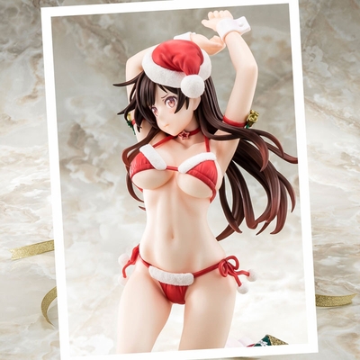 1/6 Rent-A-Girlfriend: Chizuru Mizuhara Santa Bikini de Fluffy Figure 2nd Xmas