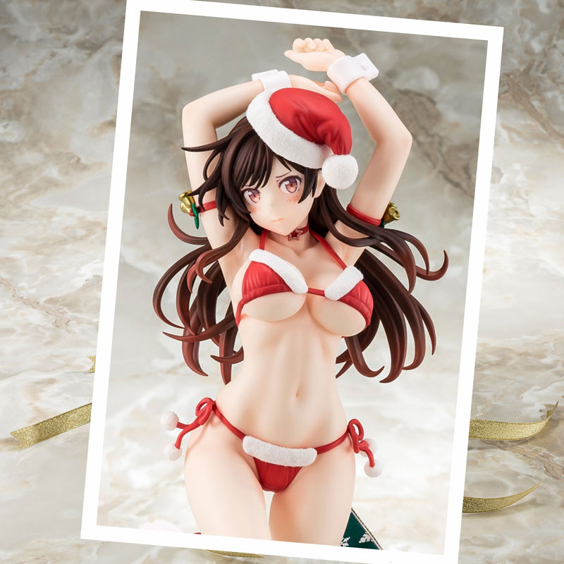 1/6 Rent-A-Girlfriend: Chizuru Mizuhara Santa Bikini de Fluffy Figure 2nd Xmas