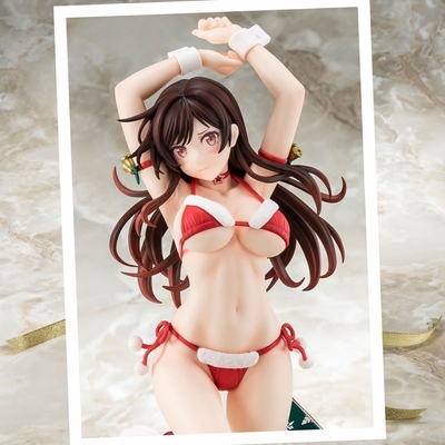 1/6 Rent-A-Girlfriend: Chizuru Mizuhara Santa Bikini de Fluffy Figure 2nd Xmas
