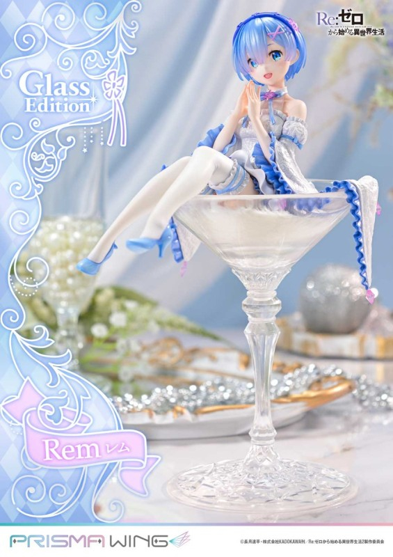 Re:Zero kara Hajimeru Isekai Seikatsu - Rem - Prisma Wing (PWRZR-01P) - Glass Edition - 1/7