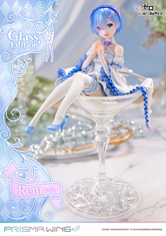 Re:Zero kara Hajimeru Isekai Seikatsu - Rem - Prisma Wing (PWRZR-01P) - Glass Edition - 1/7