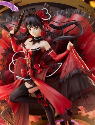 Date A Bullet Tokisaki Kurumi Shibuya Scramble Pigeon Blood Ruby Dress Ver. 1/7