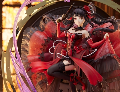 Date A Bullet Tokisaki Kurumi Shibuya Scramble Pigeon Blood Ruby Dress Ver. 1/7