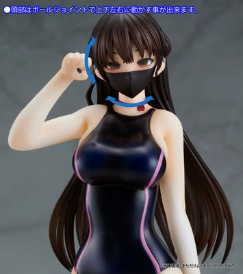 Mishiranu Joshikousei ni Kankin Sareta Mangaka no Hanashi - Konata - Competition Swimsuit & Cat Lingerie - 1/6