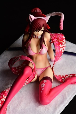 Fairy Tail - Erza Scarlet - Cherry Blossom Cat Gravure_Style, Sakuraneko Gravure_Style - 1/6