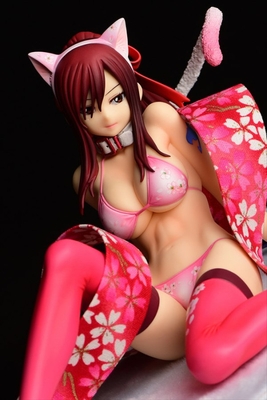Fairy Tail - Erza Scarlet - Cherry Blossom Cat Gravure_Style, Sakuraneko Gravure_Style - 1/6