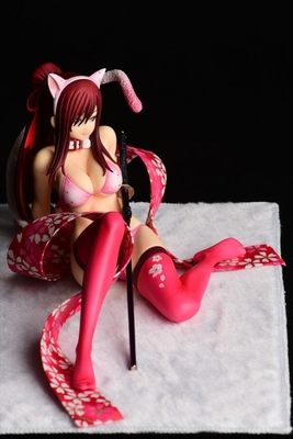 Fairy Tail - Erza Scarlet - Cherry Blossom Cat Gravure_Style, Sakuraneko Gravure_Style - 1/6