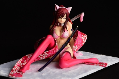 Fairy Tail - Erza Scarlet - Cherry Blossom Cat Gravure_Style, Sakuraneko Gravure_Style - 1/6