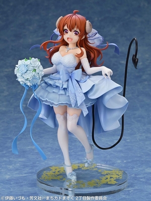 Machikado Mazoku: 2-choume - Yoshida Yuuko - Wedding Ver. - 1/7