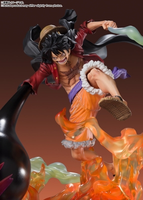 One Piece Monkey D. Luffy Chou Gekisen -Extra Battle Spectacle- Figuarts ZERO Red Roc