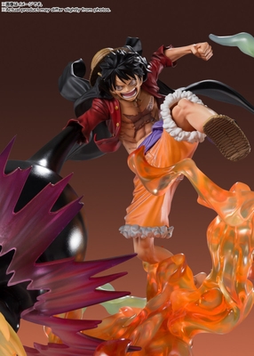 One Piece Monkey D. Luffy Chou Gekisen -Extra Battle Spectacle- Figuarts ZERO Red Roc