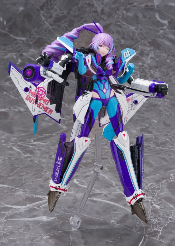 Macross Delta - Mikumo Guynemer - Aoshima Character Kit Selection (MC-17) - V.F.G. - VF-31J Siegfried