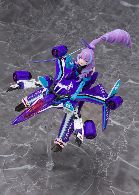 Macross Delta - Mikumo Guynemer - Aoshima Character Kit Selection (MC-17) - V.F.G. - VF-31J Siegfried