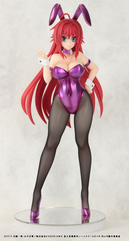 High School DxD Born - Rias Gremory - Purple Bunny ver. - 1/6