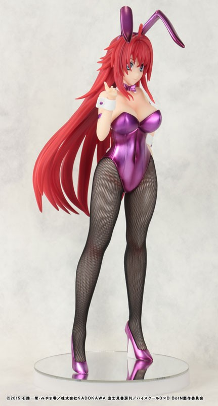 High School DxD Born - Rias Gremory - Purple Bunny ver. - 1/6