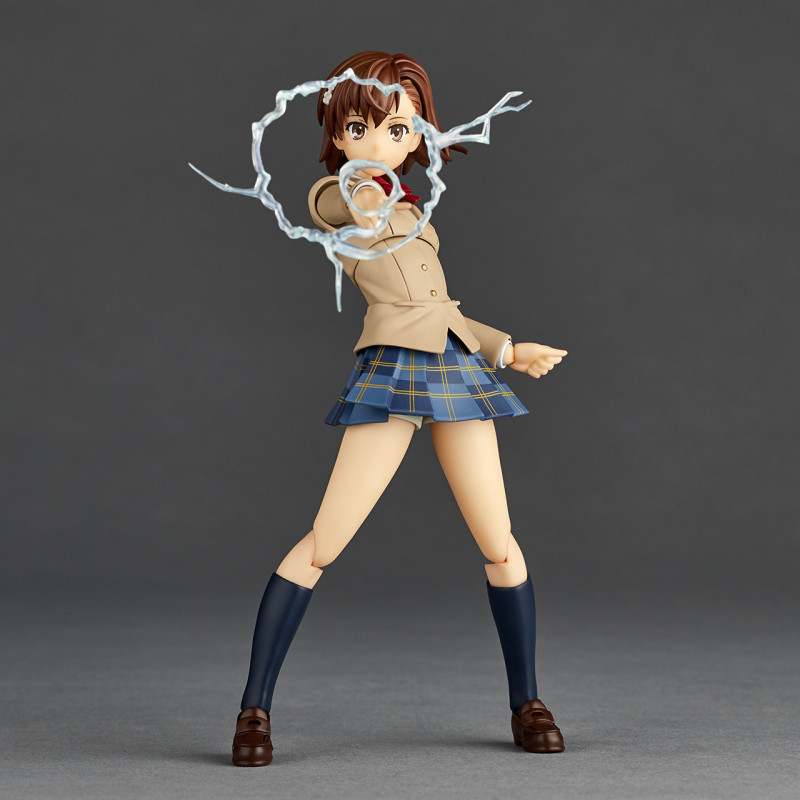 To Aru Kagaku no Railgun T - Misaka Mikoto - Amazing Yamaguchi - Revoltech - Winter Uniform Ver.