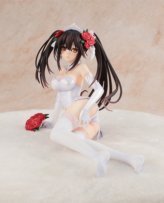 1/7 Date A Live Light Novel Edition Kurumi Tokisaki: Wedding Dress Ver.