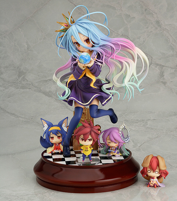 No Game No Life Hatsuse Izuna Jibril Shiro Sora Stephanie Dola 1/7