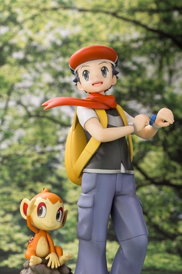 1/8 Pokemon Lucas with Chimchar ARTFX J STATUE
