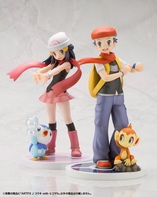 1/8 Pokemon Lucas with Chimchar ARTFX J STATUE