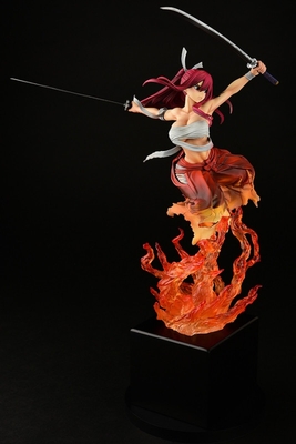 Fairy Tail Erza Scarlet Samurai Light Flame Manjo ver. Rouge 1/6