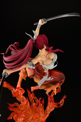 Fairy Tail Erza Scarlet Samurai Light Flame Manjo ver. Rouge 1/6