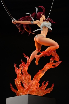 Fairy Tail Erza Scarlet Samurai Light Flame Manjo ver. Rouge 1/6