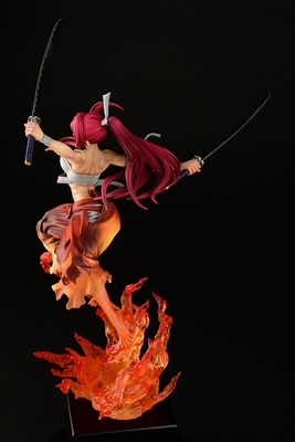 Fairy Tail Erza Scarlet Samurai Light Flame Manjo ver. Rouge 1/6
