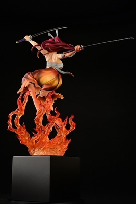 Fairy Tail Erza Scarlet Samurai Light Flame Manjo ver. Rouge 1/6