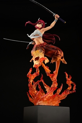Fairy Tail Erza Scarlet Samurai Light Flame Manjo ver. Rouge 1/6