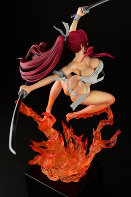 Fairy Tail Erza Scarlet Samurai Light Flame Manjo ver. Rouge 1/6