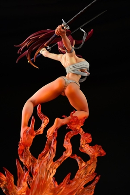 Fairy Tail Erza Scarlet Samurai Light Flame Manjo ver. Rouge 1/6