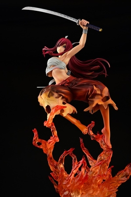 Fairy Tail Erza Scarlet Samurai Light Flame Manjo ver. Rouge 1/6