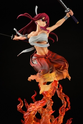 Fairy Tail Erza Scarlet Samurai Light Flame Manjo ver. Rouge 1/6