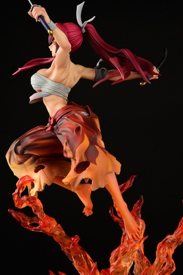 Fairy Tail Erza Scarlet Samurai Light Flame Manjo ver. Rouge 1/6