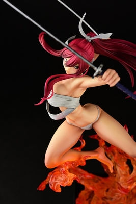 Fairy Tail Erza Scarlet Samurai Light Flame Manjo ver. Rouge 1/6