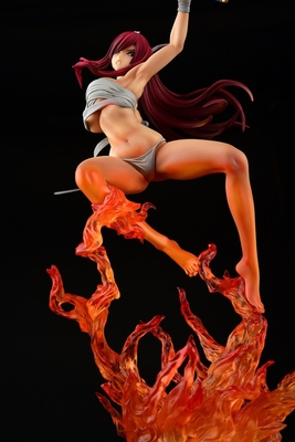 Fairy Tail Erza Scarlet Samurai Light Flame Manjo ver. Rouge 1/6