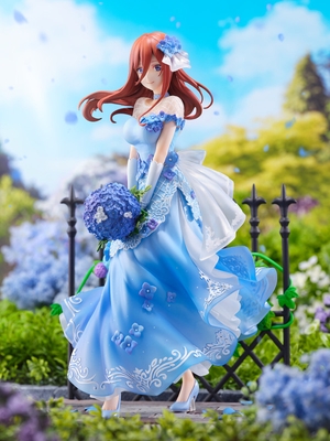1/7 Eiga Gotoubun no Hanayome - Nakano Miku - Shibuya Scramble Figure - Floral Dress Ver.