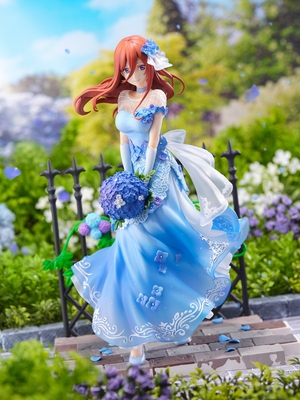 1/7 Eiga Gotoubun no Hanayome - Nakano Miku - Shibuya Scramble Figure - Floral Dress Ver.