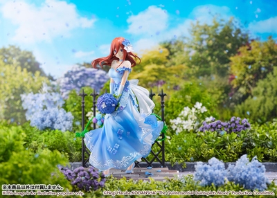 1/7 Eiga Gotoubun no Hanayome - Nakano Miku - Shibuya Scramble Figure - Floral Dress Ver.