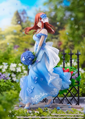 1/7 Eiga Gotoubun no Hanayome - Nakano Miku - Shibuya Scramble Figure - Floral Dress Ver.