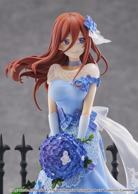 1/7 Eiga Gotoubun no Hanayome - Nakano Miku - Shibuya Scramble Figure - Floral Dress Ver.