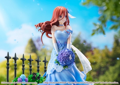 1/7 Eiga Gotoubun no Hanayome - Nakano Miku - Shibuya Scramble Figure - Floral Dress Ver.