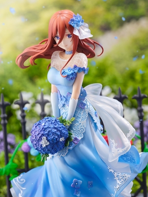 1/7 Eiga Gotoubun no Hanayome - Nakano Miku - Shibuya Scramble Figure - Floral Dress Ver.