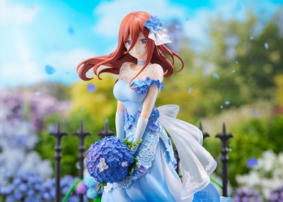 1/7 Eiga Gotoubun no Hanayome - Nakano Miku - Shibuya Scramble Figure - Floral Dress Ver.