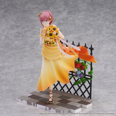1/7 Eiga Gotoubun no Hanayome - Nakano Ichika - Shibuya Scramble Figure - Floral Dress Ver.