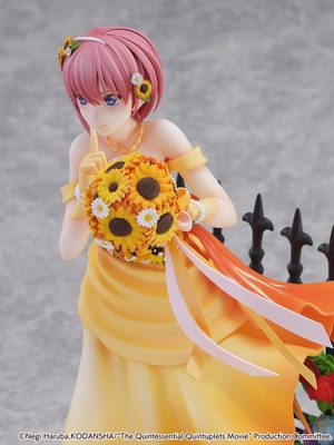 1/7 Eiga Gotoubun no Hanayome - Nakano Ichika - Shibuya Scramble Figure - Floral Dress Ver.